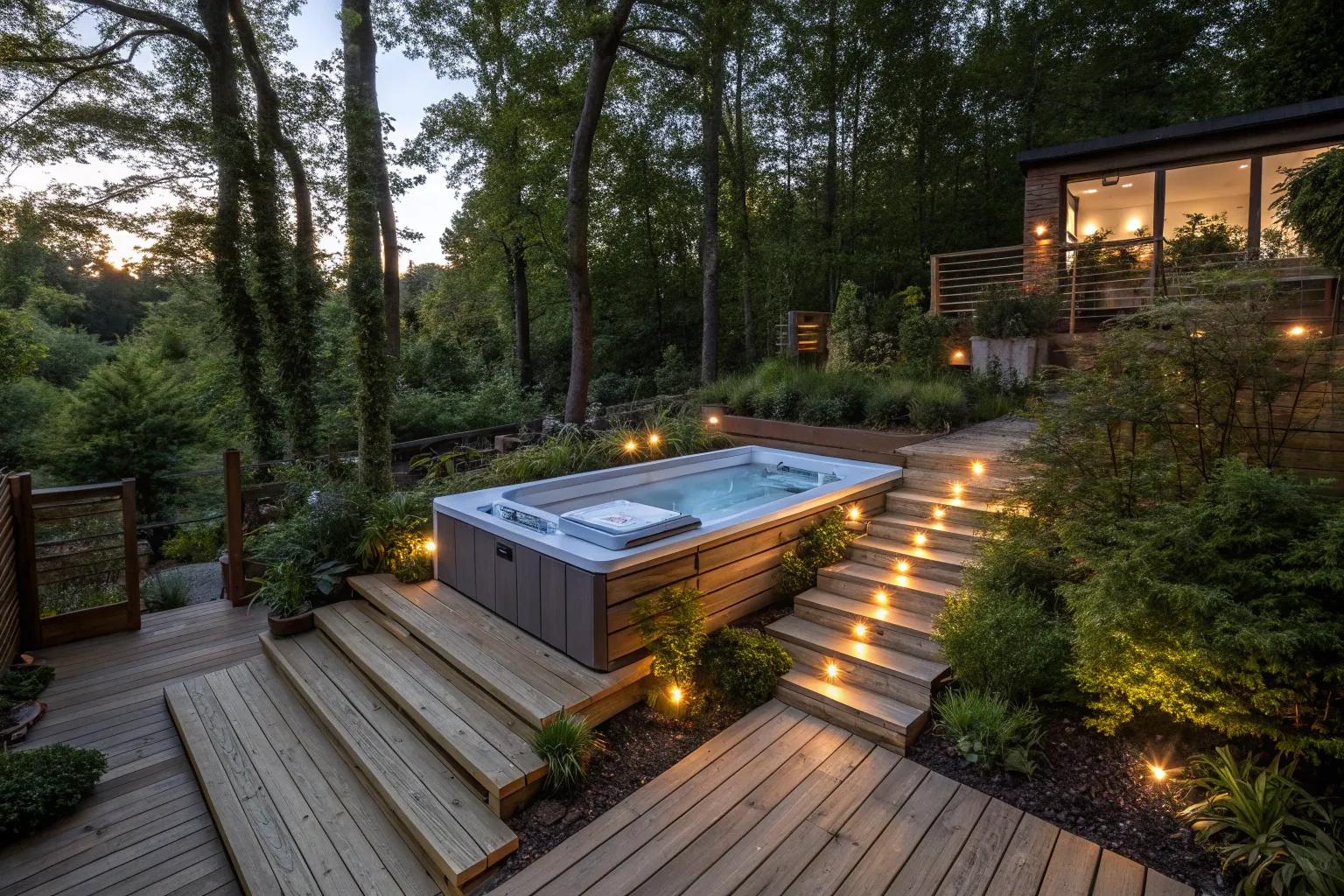 Inspiring Swim Spa Deck Ideas to Transform Your Backyard