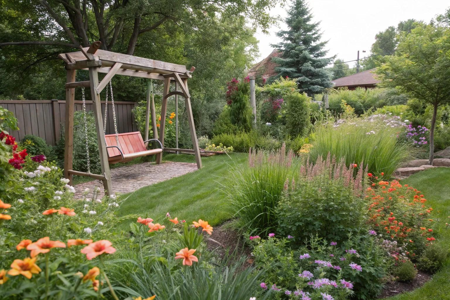 Creative Swing Set Landscape Ideas to Transform Your Outdoor Space