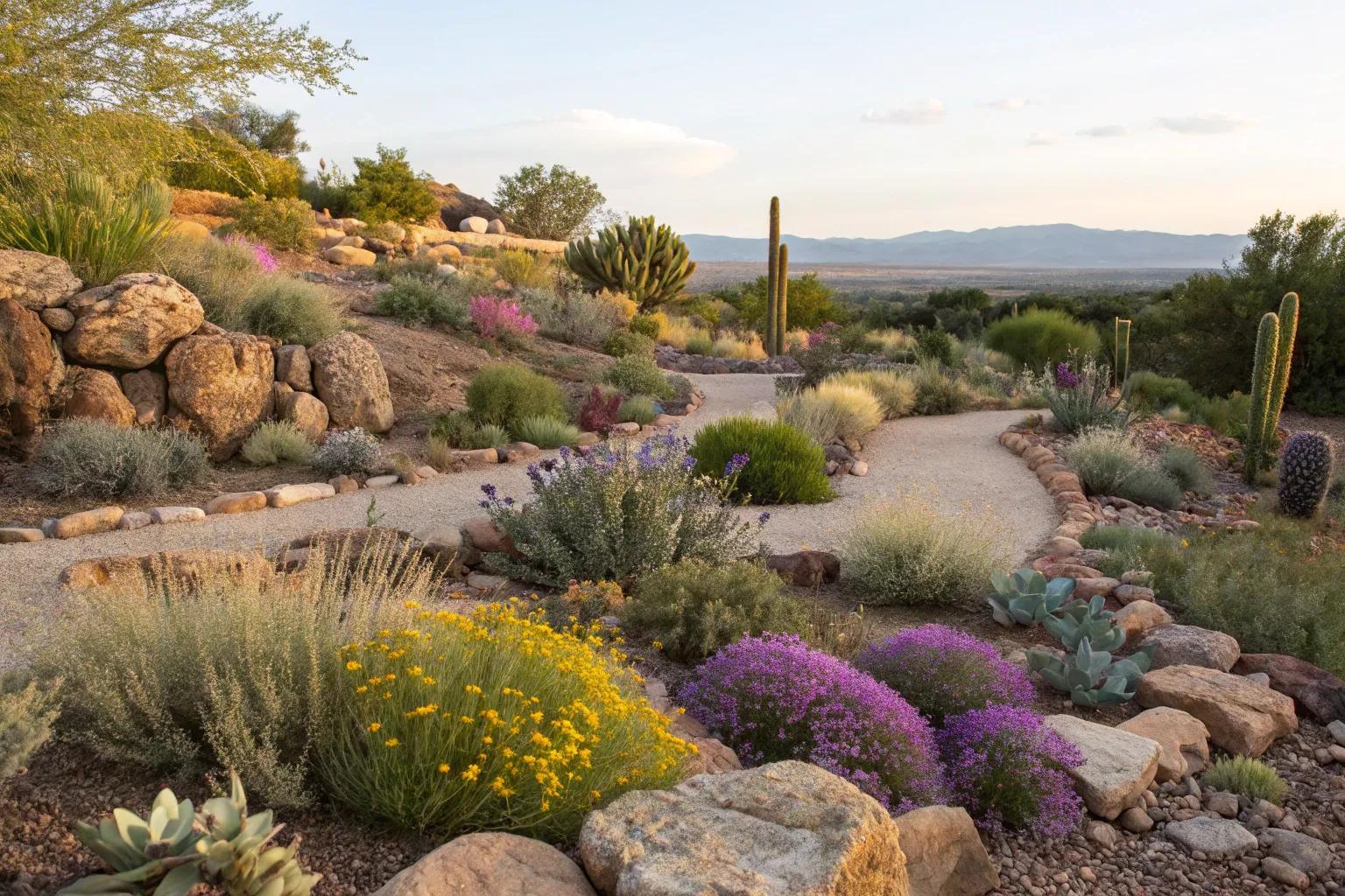 17+ Inspiring Xeriscape New Mexico Ideas