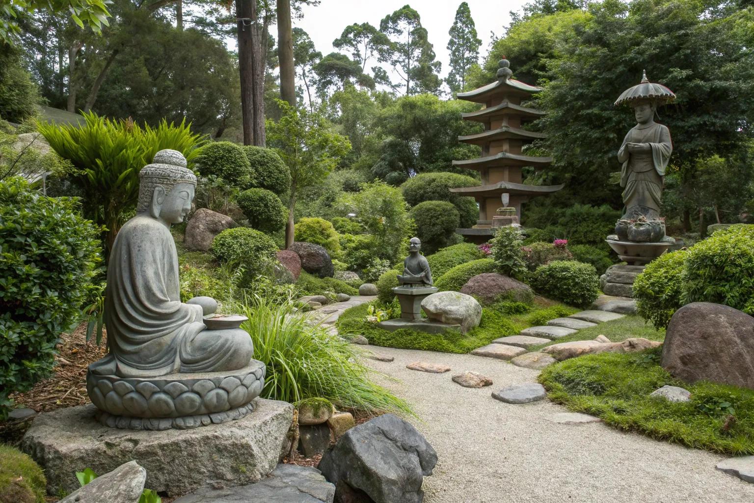 Over 17 Serene Zen Garden Statue Ideas for a Peaceful Outdoor Space