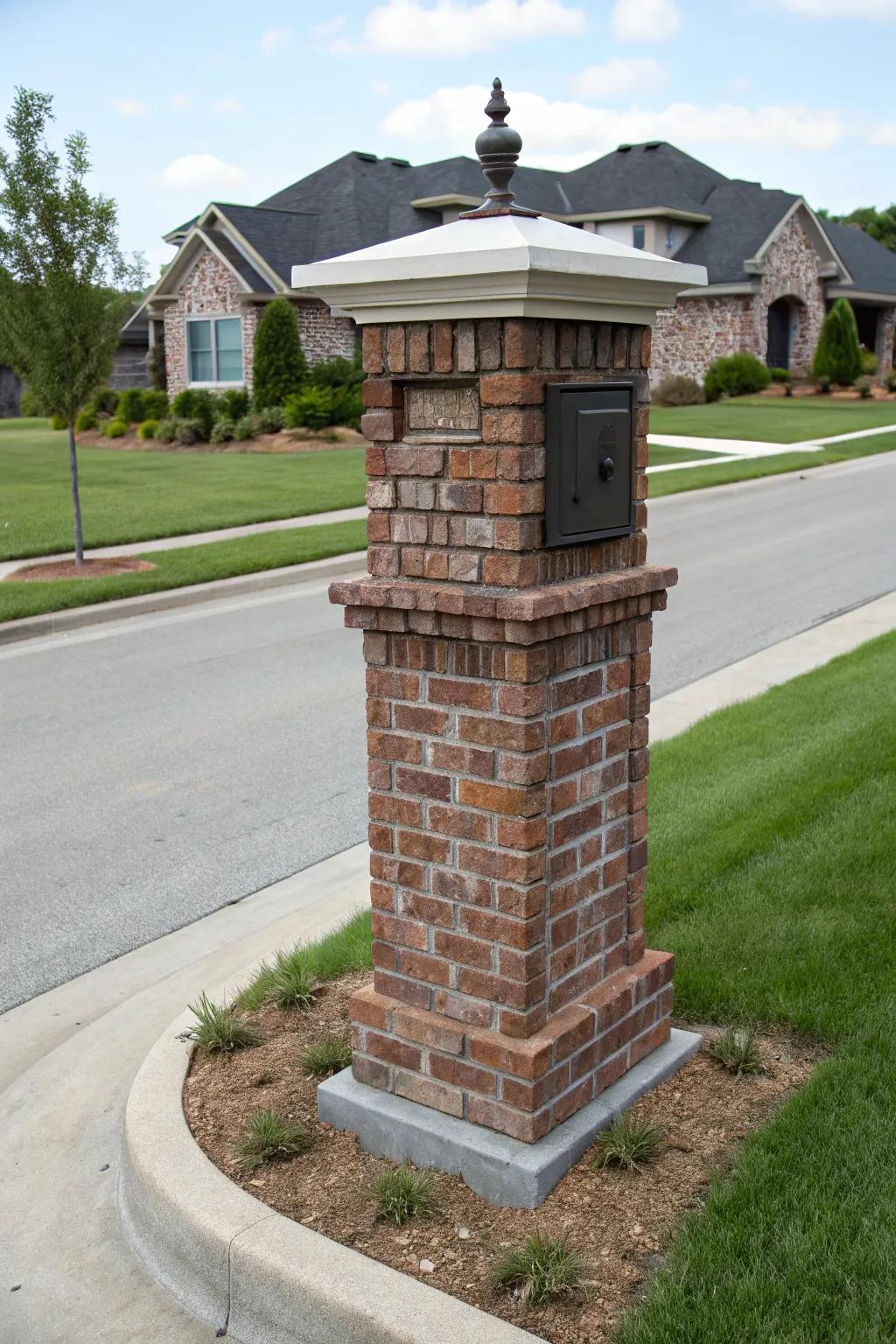 17+ Stylish Block Mailbox Ideas to Inspire